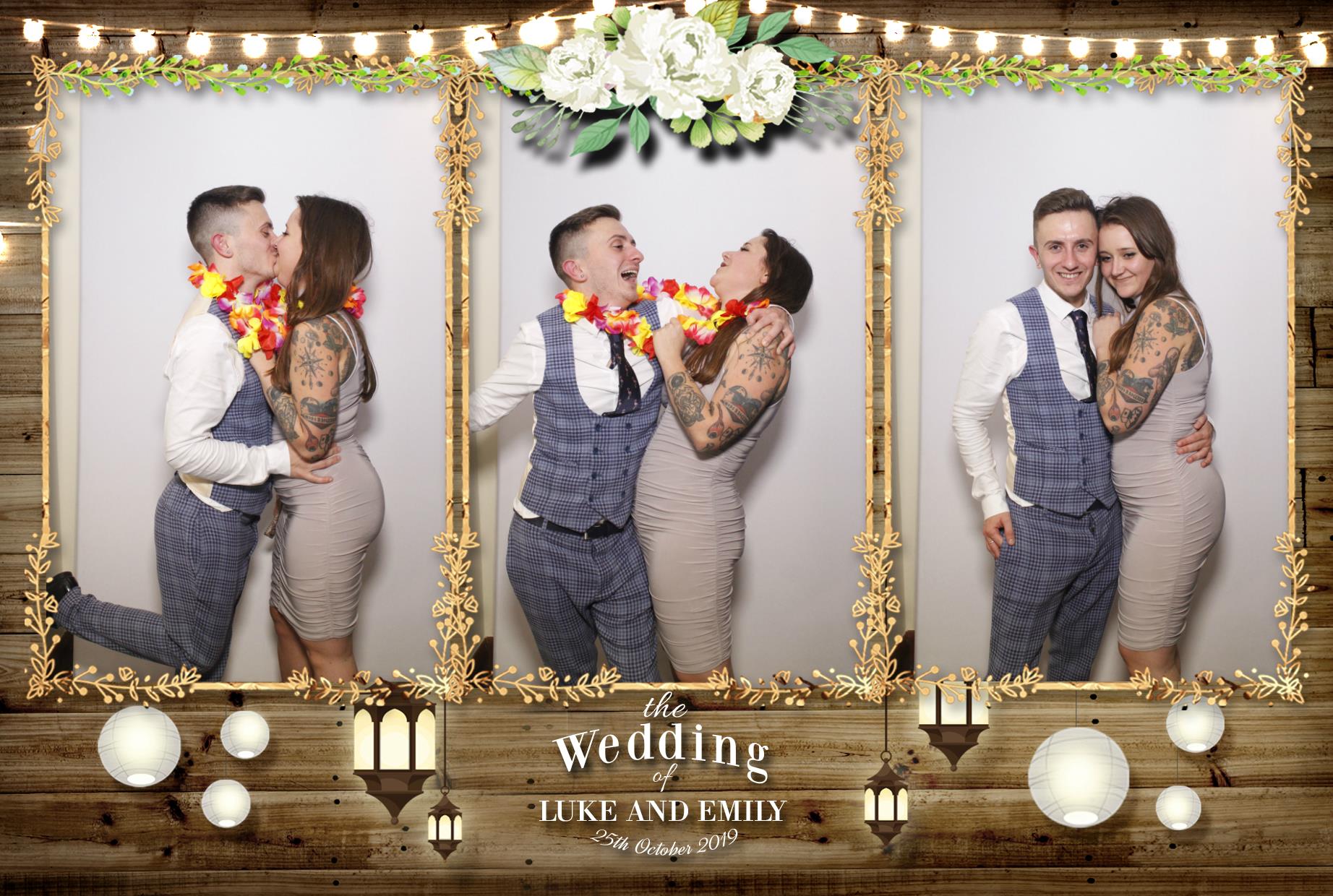Luke & Emily's Wedding | View more photos from the event at gallery.myphotoboothexperience.co.uk/u/MyPhotoBoothExperienceLtd/Luke-Emilys-Wedding